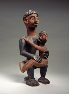 Seated Mother and Child, Igbo, Nigeria