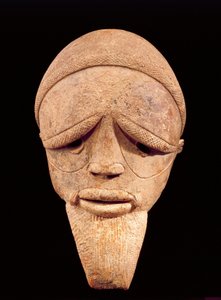 Terracotta Sculpture of Male Head, Sokoto, Nigeria, 6th-2nd Century BC