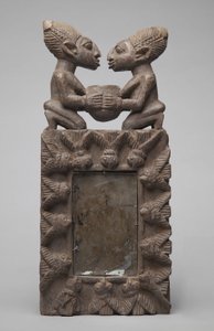 Yoruba Mirror Case by School African