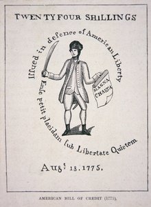 American Bill of Credit for Twenty-Four Shillings