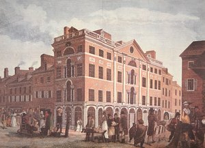 The corner of Third and Market Streets, Philadelphia