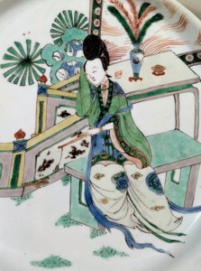 The Lady Reclining on a Bench