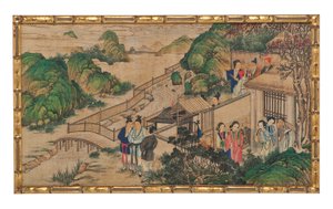 One of Twenty-Four Scenes from Dream of the Red Chamber