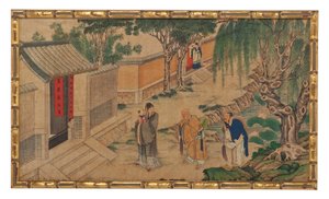 One of Twenty-Four Scenes from Dream of the Red Chamber