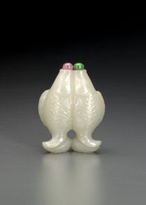 Twin Fish Snuff Bottle