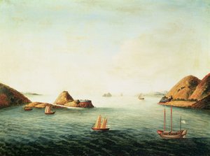 View of the Boca Tigris on Pearl River, c.1830