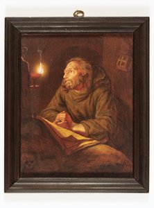 A philosopher in meditation by School Continental