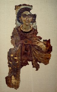 Coptic Art: Shroud of Woman Called Lady with the Cross