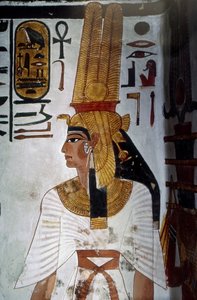 Luxor, Thebes: Portrait of Nefertari (RAMSES II)