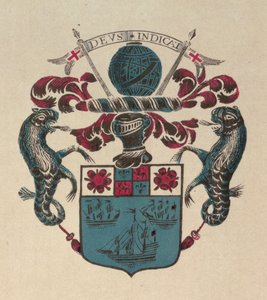 Coat of Arms of Old East India Company by School English