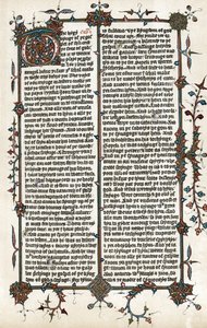 Copy of a Page from St Mark