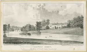 Ellastone - Calwich Abbey by School English