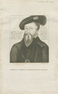 Hill Ridware - Portrait of Admiral Thomas Seymore, Lord Sudley by School English