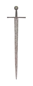 Late Medieval Broadsword, with Earlier Viking Blade and Bearing the Arms of the De Bohun Family, Earls of Hereford and Essex by School English