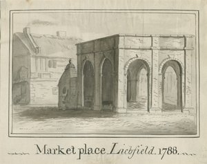 Lichfield - Market Place by School English