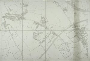 Map of Willesden, London by School English