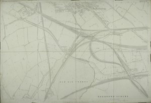 Map of Willesden, London by School English