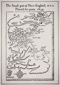 South Part of New England as it is Planted this Year 1634