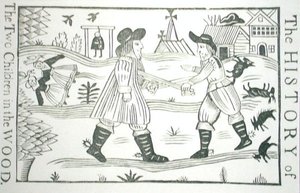 The History of the Two Children in the Wood, from a collection of chapbooks on esoterica, c14th-c17th by School English