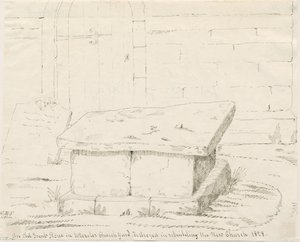 Uttoxeter Church - Old Tomb Stone