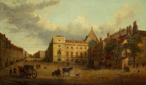 View of Whitehall with Old Palace Yard