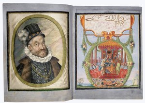 Pages from the Album Amicorum of Philipp Hainhofer