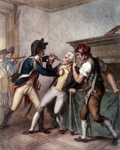 Arrest of Maximilien de Robespierre on July 27
