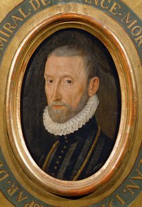 Gaspard de Coligny, Admiral, Statesman, Leader of the Huguenot Party by School French