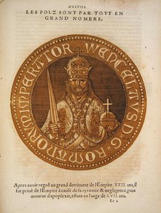 Holy Roman Emperor Wenceslaus of Bohemia by School French