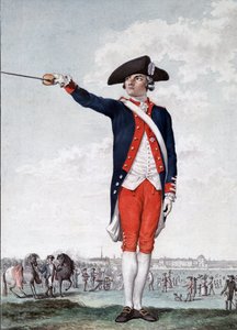 Picot de Peccaduc - Henry-Rene-Marie Picot de Peccaduc (Peccadeuc) 1770-1785 - sergeant-major at the Royal Military School in Paris