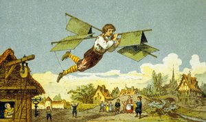The Flight of Locksmith, Le Besnier by School French