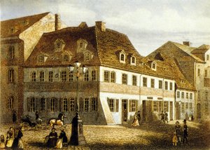 Birthplace of Composer Robert Schumann in Zwikau, Saxony