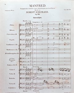 Sheet Music of the Opening of 