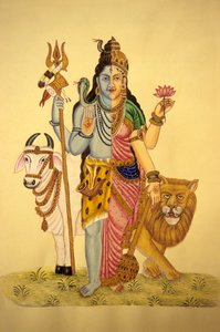 God Shiva in Ardnarees Wear Roop