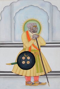 Mirza Raja Man Singh, Jaipur by School Indian