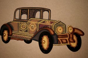 Old Royal Car Pattern, India