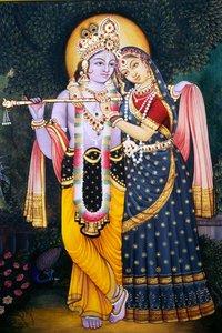 Radha Krishna by School Indian