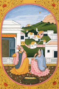Year Calendar Picture & Painting for a Hindu Month Paush, India by School Indian