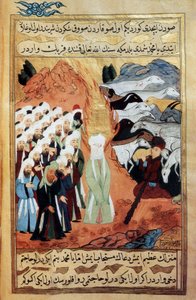 Meeting of the Prophet Muhammad and a Monotheistic Shepherd by School Islamic