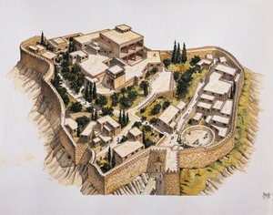 Reconstruction of ancient Mycenae