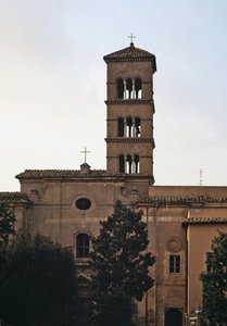 View of the church of St Sisto vecchio
