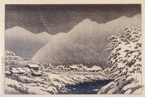 Hida Valley In Winter
