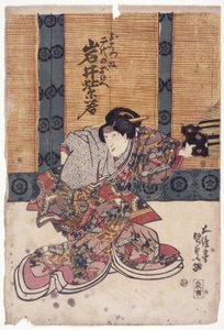 Iwai Shijaku In Female Role