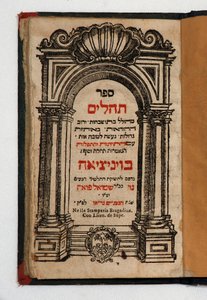 Book of Tehilim by School Jewish