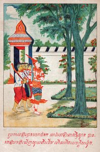 Mahajanaka Jataka by School Laotian