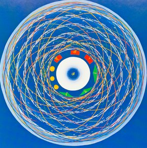 Om Cosmo Mandala, Depicting the Wholeness, Unity and Renewal by School Nepalese