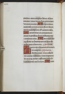 Kings 9, f.235v, Book of Hours, Use of Sarum (