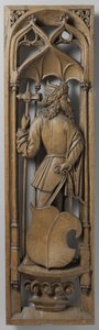 Panel from an organ case by School Netherlandish