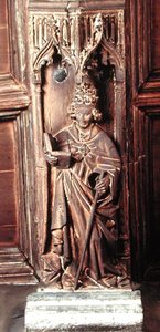St. Gregory, one of the Four Latin Fathers of the Church by School Netherlandish