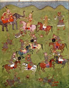 Battle Scene from the Shahnameh